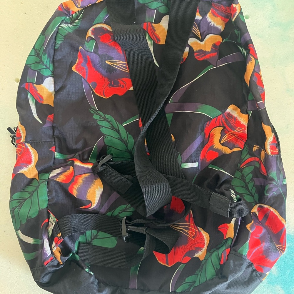 Volcom Multicolor Floral Backpack - Picture 5 of 7